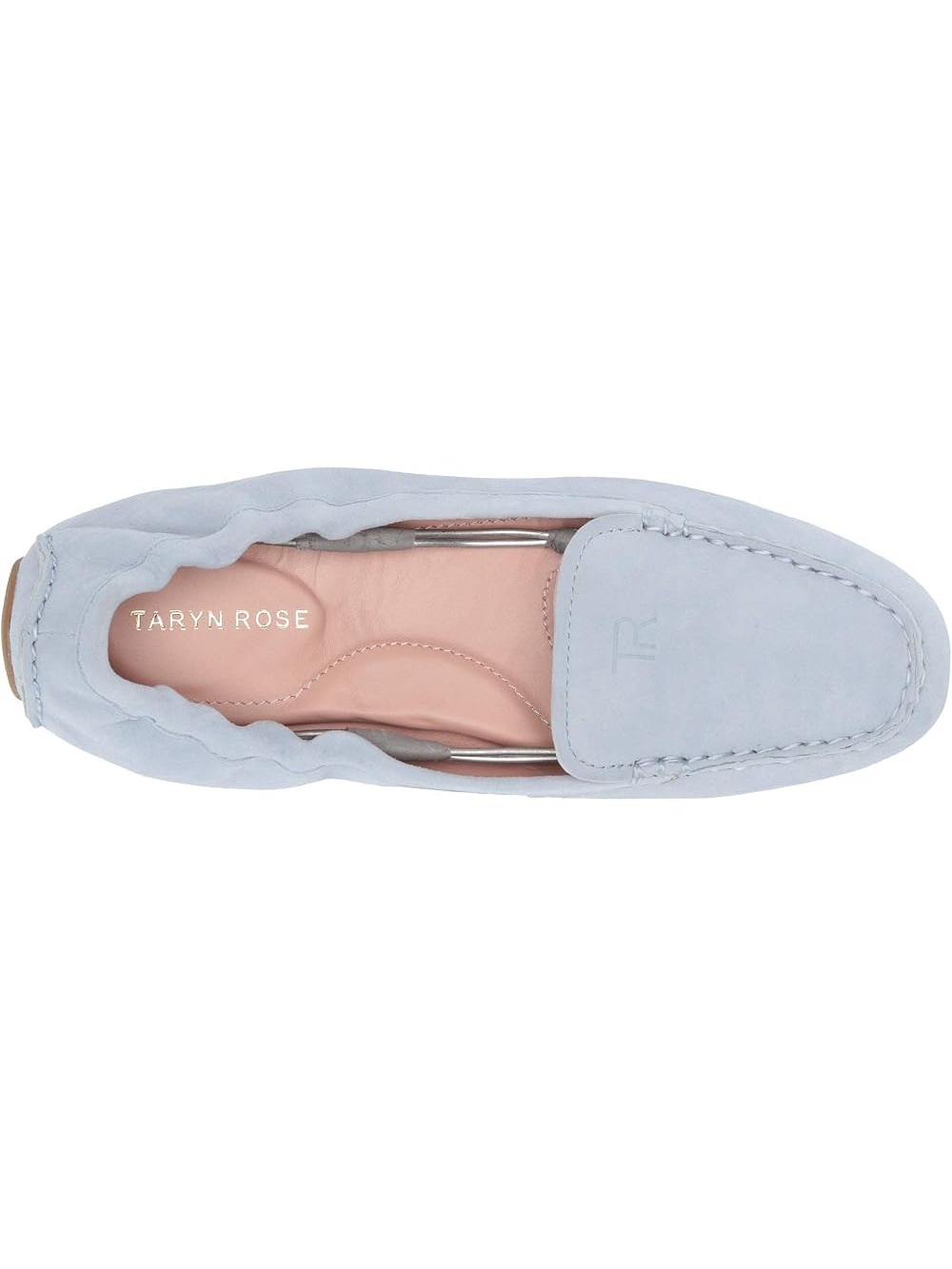 Taryn Rose Kristine Suede Loafer Flats